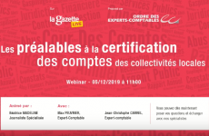 certification compte collectivitees locales